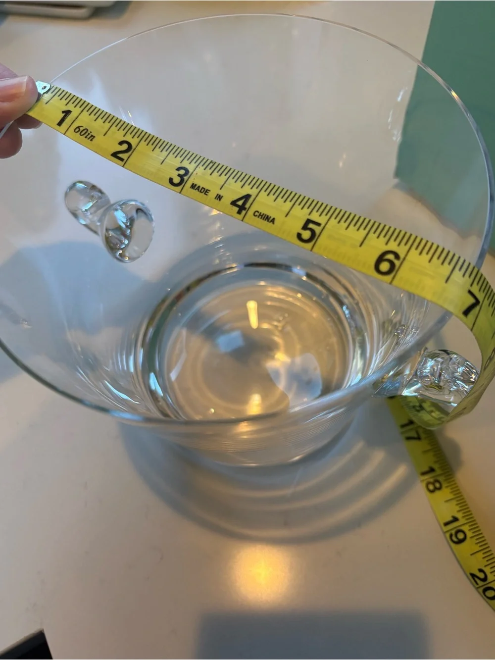 Tiffany & Co. Clear Glass Ice Bucket and Wine Chiller